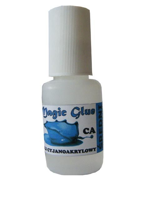 Kyanoakrylátové stredne tuhe lepidlo so štetcom - Magic Glue 7g