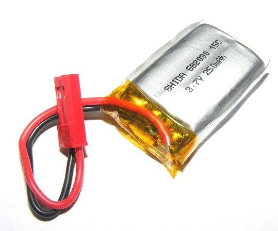 Batéria TPC: 250mAh 3.7V 15C LiPo JST