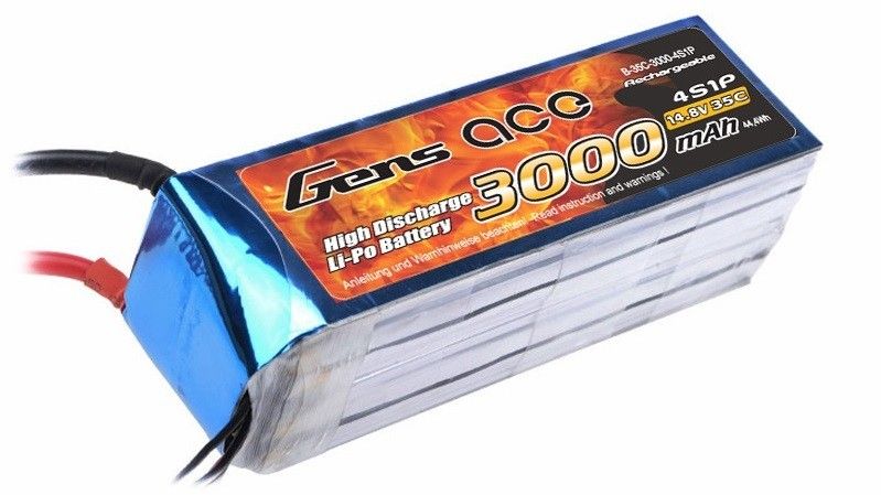 Batéria 3000mAh 14,8 V 35C Gens Ace