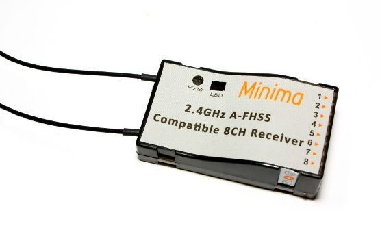 Prijímač FrSky V8FR-HITEC Minima 8CH 2,4 GHz