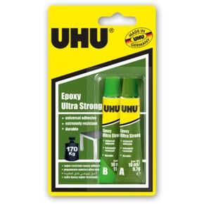 UHU Plus Epoxy Ultra Silné lepidlo 170 kg