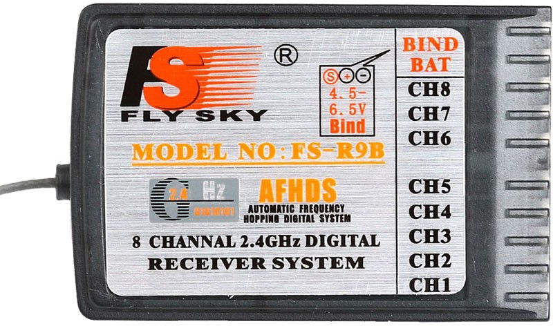Prijímač FlySky FS-R9B 8CH AFHDS 2,4 GHz