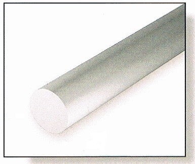 Evergreen Rod fi 1,6mm x 350mm, 40 ks (polystyrén HIPS)