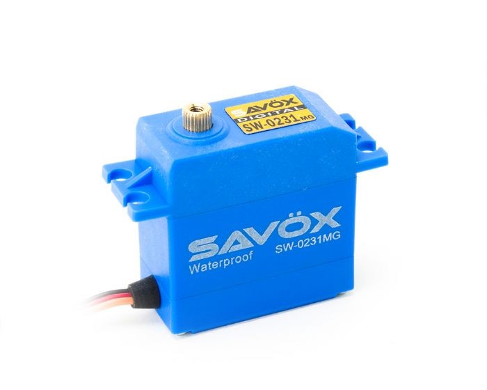 Servo Savox SW-0231MG 71g (15kg / 0,15sec) vodotesný štandard