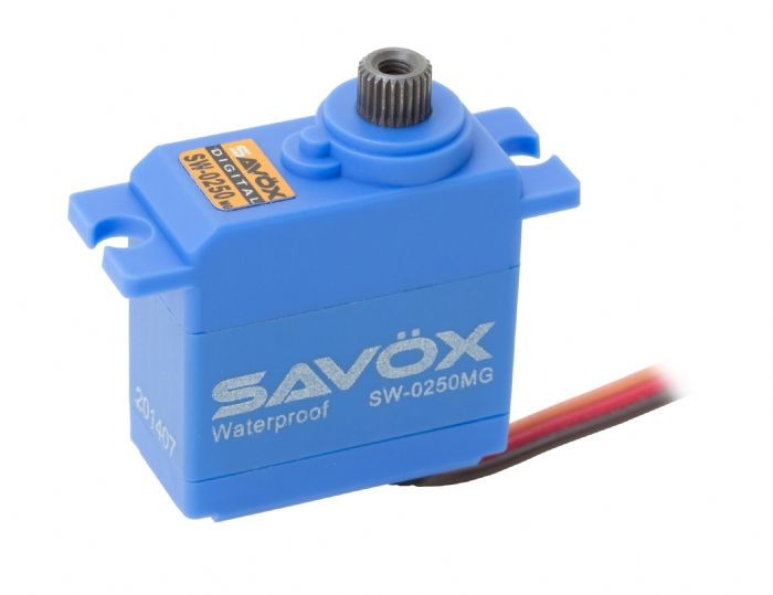Savox SW-0250MG servo 25g (5kg / .0,11s) vodotesné mikro servo