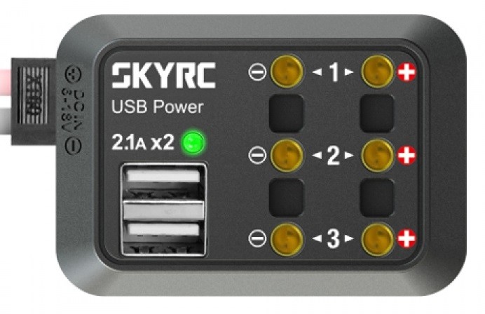 Distribútor napájania DC SkyRC s konektorom XT60
