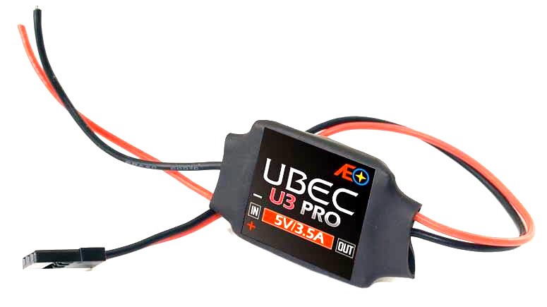 Regulátor napätia prijímača DWhobby U3 UBEC PRO 3.5A 5V