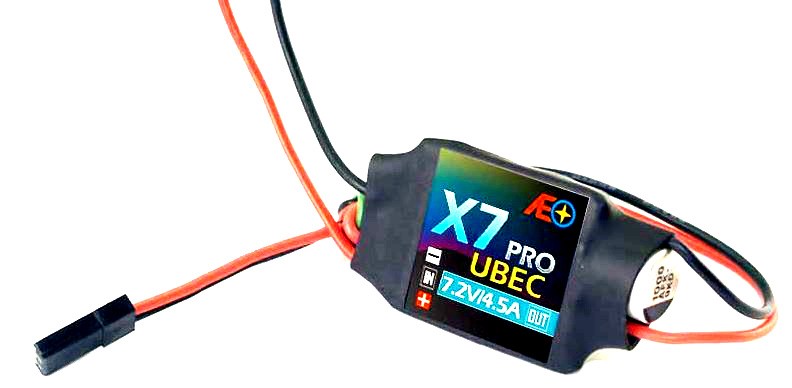 Regulátor napätia prijímača DWhobby X7 UBEC PRO 7.2V 4.5A