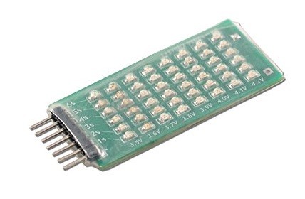 DW Hobby LED indikátor napätia pre nabíjateľné batérie Lipo 2-6
