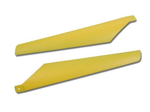 E-sky Dolné listy rotora 16,5 cm - žlté