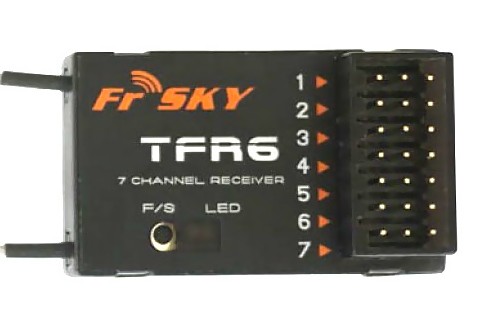 Prijímač FrSky TFR6 7CH FASST 2,4GHz