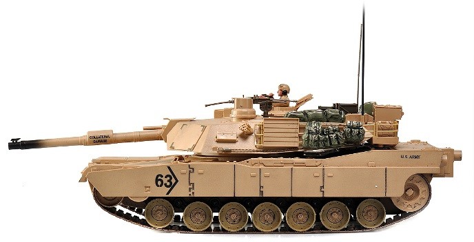 RC tank Hobby Engine: Abrams M1A2 1:16 2,4 GHz RTR