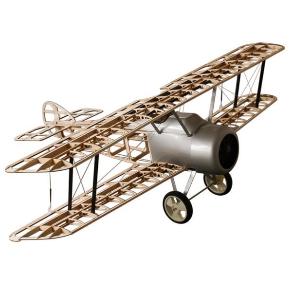 DW Hobby: Airplane Sopwith Camel Balsa KIT (1520mm) + Engine + ESC + 4x Servo