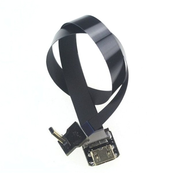 Kábel Micro HDMI pre zásuvku Mini HDMI Z15-GH3 - čierna verzia