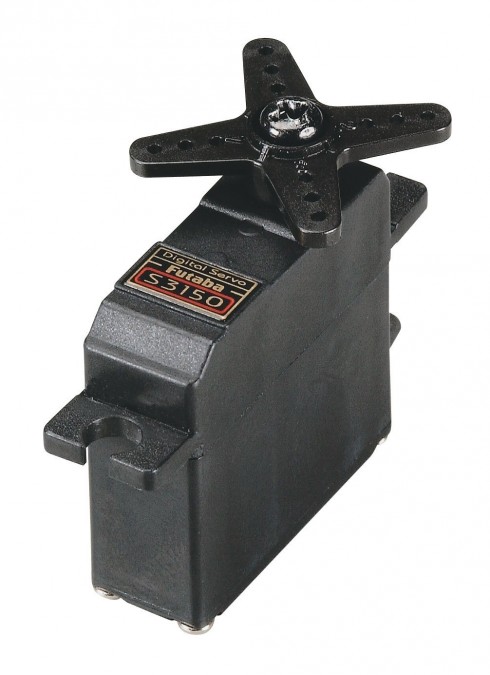 Servo Futaba S3150 (Micro, 4,3kg / 6,0 V, 0,19 sek ./60 h)