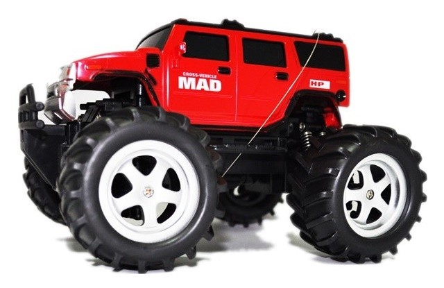 RC hračka na ovládanie Mad Monster Truck, POŠKODENÝ OBAL !!!