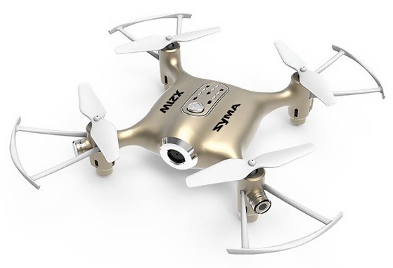 RC dron Syma X21W (FPV kamera, 2.4GHz, gyroskop, automatický štart,) - Zlatá