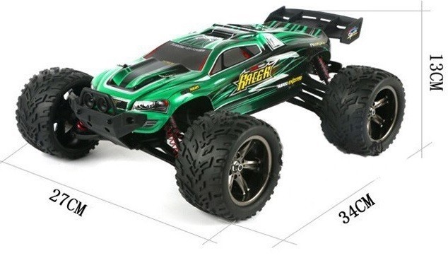 RC auto XLH: Truggy Racer 2WD 1:12 2.4GHz RTR - zelená