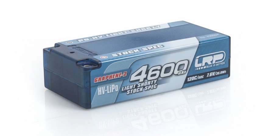 Batéria 4600mAh 7.6V (2S) 120C/60C hardcase LRP P5-HV LW Shorty Stock Spec GRAPHENE