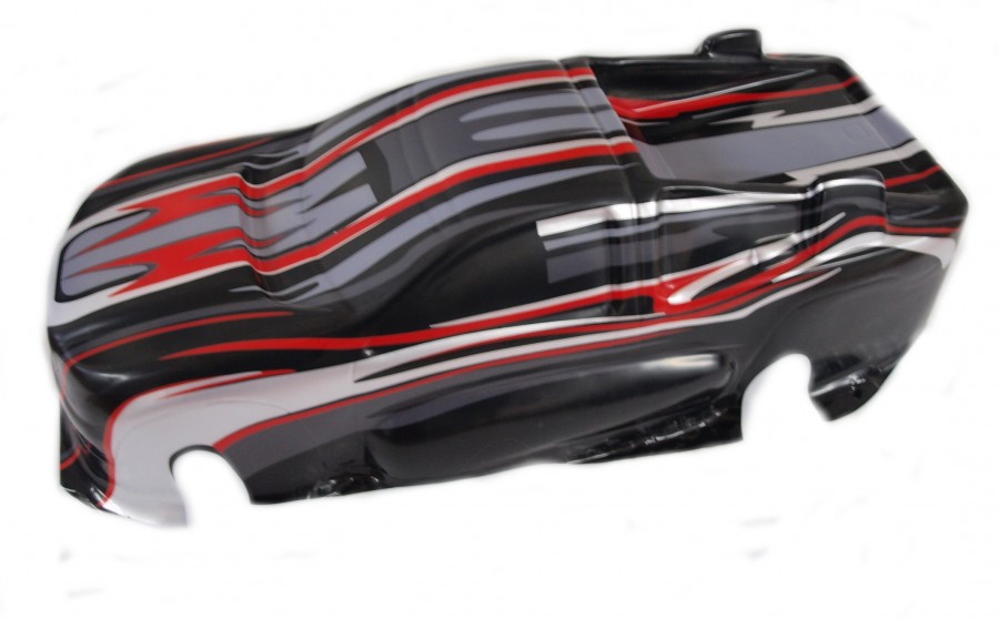 VRX Racing Čierne telá karoséria VRX-1 Truggy - R0022