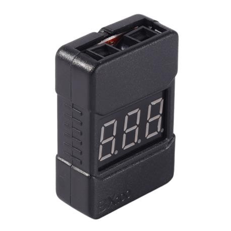 GPX Extreme Mini tester s alarmom, batériový merač LiPo 2-8S - BX100