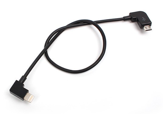 GPX Extreme Kábel blesku iOS - Mini USB 30 cm pre DJI Spark / Mavic Pro / AIR