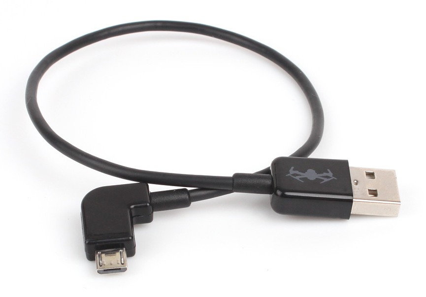 Kábel Micro USB - USB-A Muž 30 cm OTG pre DJI MAVIC PRO