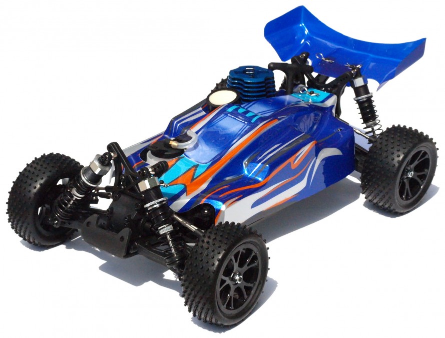 VRX Racing Spirit N2 Nitro 1:10 2,4 GHz 4WD - modrá