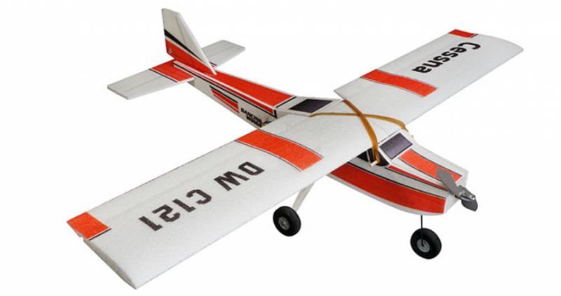 RC lietadlo DW Hobby: Cessna Motor+ESC+Servo