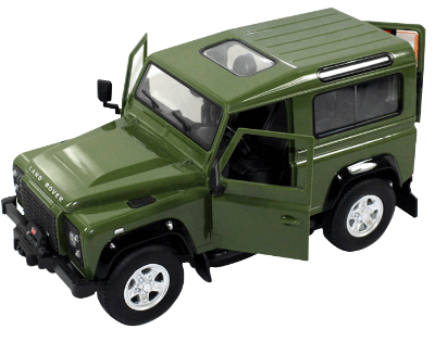 RC auto na ovládanie Rastar Land Rover Defender 1:14 RTR - zelená