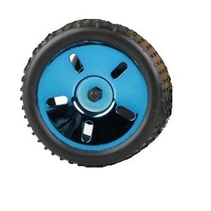 HIMOTO Hliníkové koleso 1:16 - 2 ks - modrá