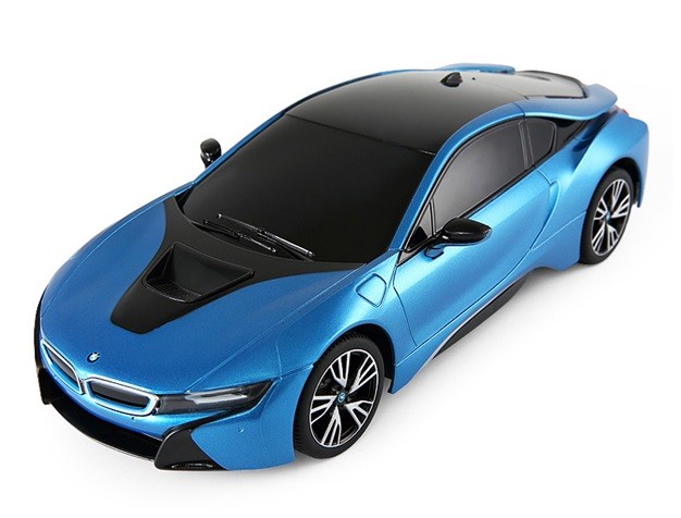 BMW i8 RASTAR 1:18 RTR (batéria napájaná AA) - modrá