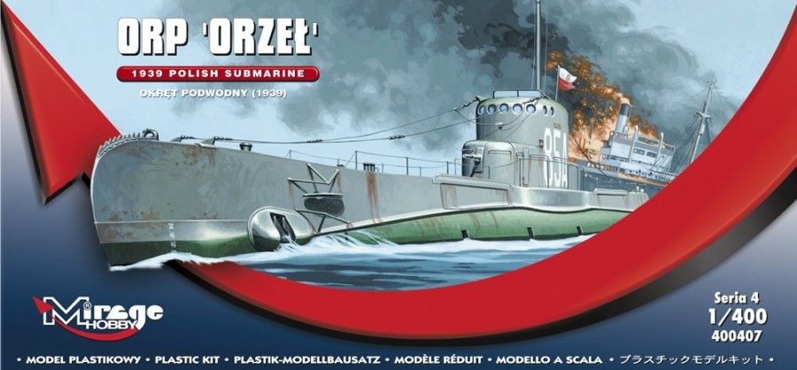 MIRAGE Poľská ponorka ORP 