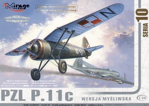 MIRAGE PZL P.11c Poľská lovecká verzia