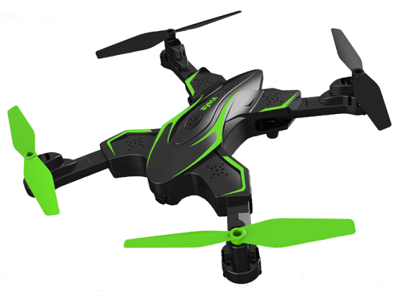 RC dron na ovládanie Syma X56W-P, HD kamera, RTR - zelená