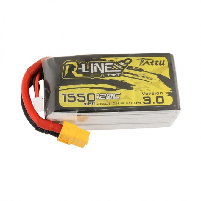 Batéria 1550mAh 14,8V 120C TATT R-Line Gens Ace