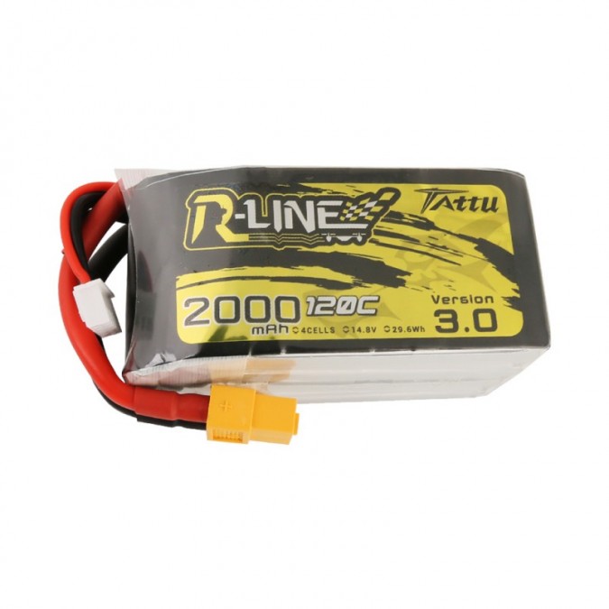 Batéria 2000mAh 14,8V 120C TATTU R-Line Gens Ace