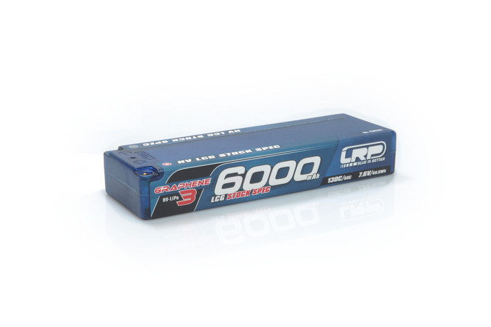 Batéria LRP LiPo 6000mAh 7.6V 130C/65C hardcase GRAPHENE-3