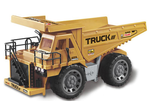 RC Banské nákladné auto Dump Truck na ovládanie 6836L 1:18 2.4GHz 6CH RTR