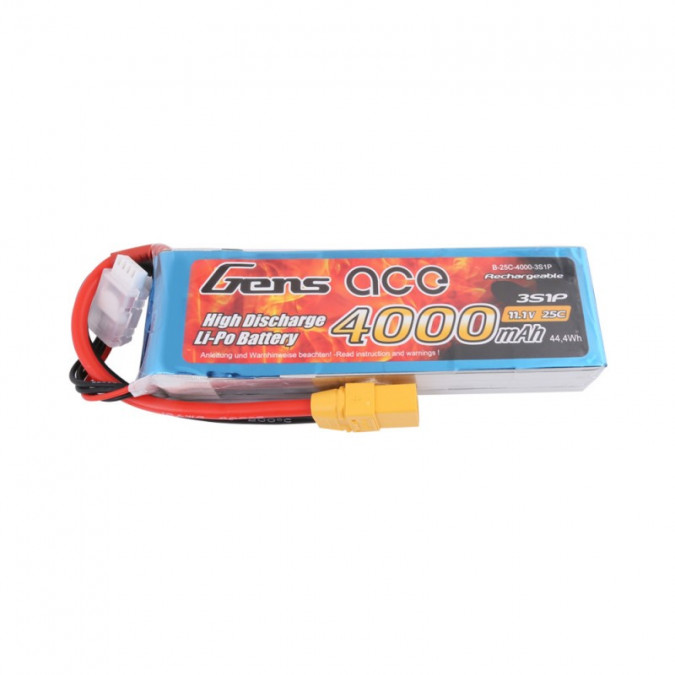 Batéria 4000mAh 11.1V 25C Gens Ace XT90