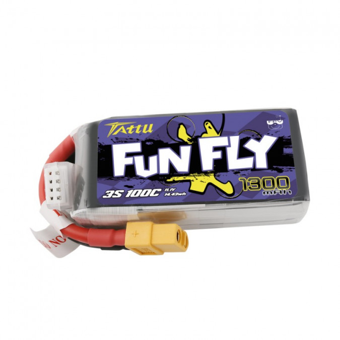 Batéria Gens Ace TATTU: 1300mAh 11.1V 100C Funfly Series