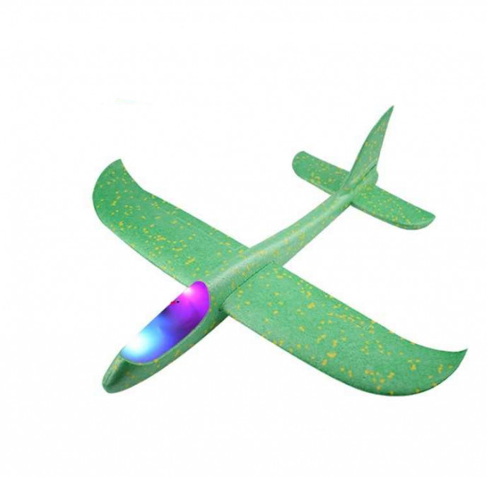 Klzák s LED diódami s dvoma režimami lietania - zelený