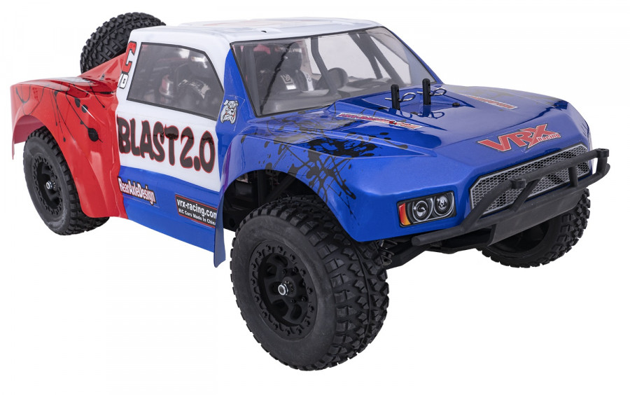 VRX Racing Octane Blast EBD 1:10 4x4 2,4 GHz RTR - modrá