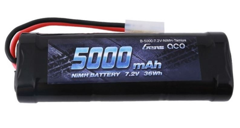 Batéria NiMH 5000mAh 7.2V Gens Ace