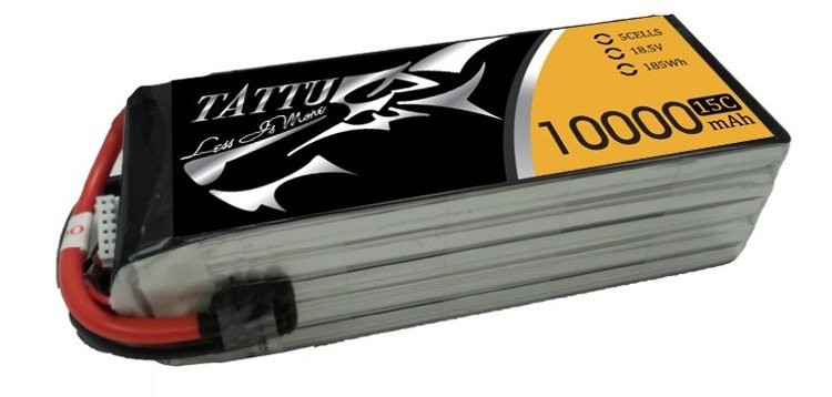 Batéria Gens Ace TATTU: 10000mAh 18.5V 15C