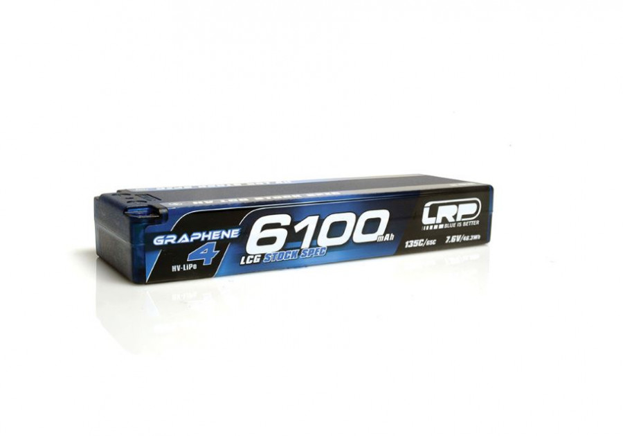 Batéria LRP: 6100mAh 7.6V 135C/65C HardCase Graphene
