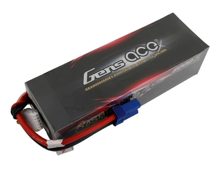 Batéria LIPO 8000mAh 14.8V 80C 