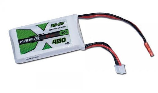 Lipo Batéria 450mAh 11.1V 30C ManiaX