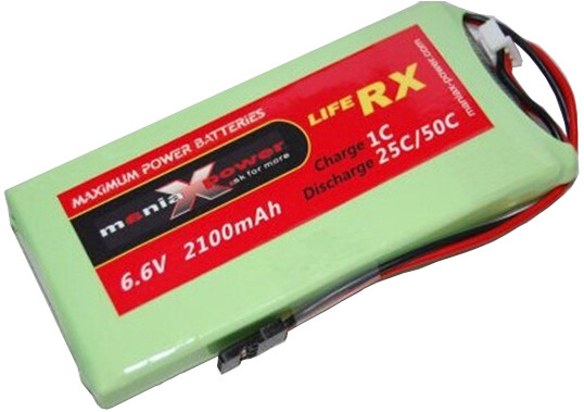 Batéria ManiaX: 2200mAh 6.6V 25C LiFePO4
