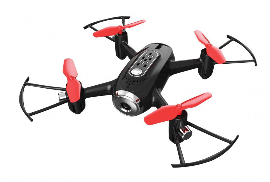 RC dron na ovládanie Syma X22SW FPV WiFi kamera,  červená